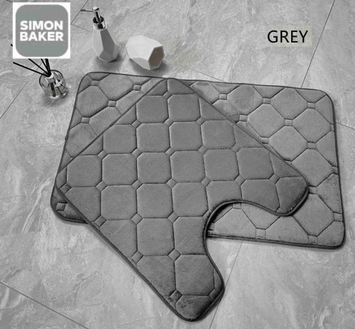 Memory Foam Bath Mat Sets