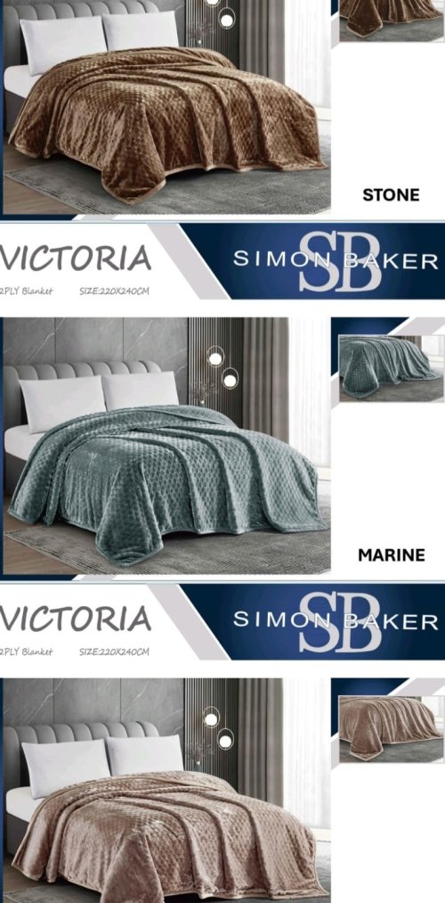 2-Ply Victoria Blankets
