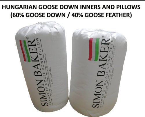 Hungarian Goose  60% Down 40% Feather Pillows - Standard