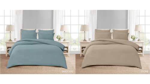 Vintage Wash Duvet Cover Sets (New) Super King +2 P/cases