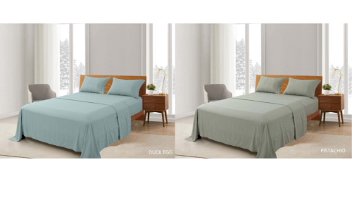 Vintage Wash Sheet Set - Double (New)